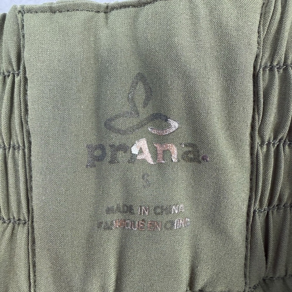 Prana Sz S Bindi Ankle Tie Pant Pull On Drawstring Ruched Leg Athleisure Outdoor - Picture 6 of 13